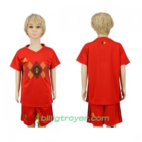 Billige Fotballdrakter Belgia Barn VM 2018 Hjemmedraktsett